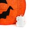 23'' Pre-Lit Pumpkin and Black Cat Halloween Décor